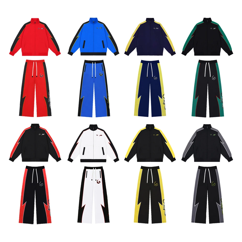 American Streetwear Zipper Sports Tracksuit with Letter Embroidery Men's Sets Two Piece Hip Hop Street Style Casual Sports Suits
American Streetwear Zipper Sports Tracksuit with Letter Embroidery Men's Sets Two Piece Hip Hop Street Style Casual Sports Suits