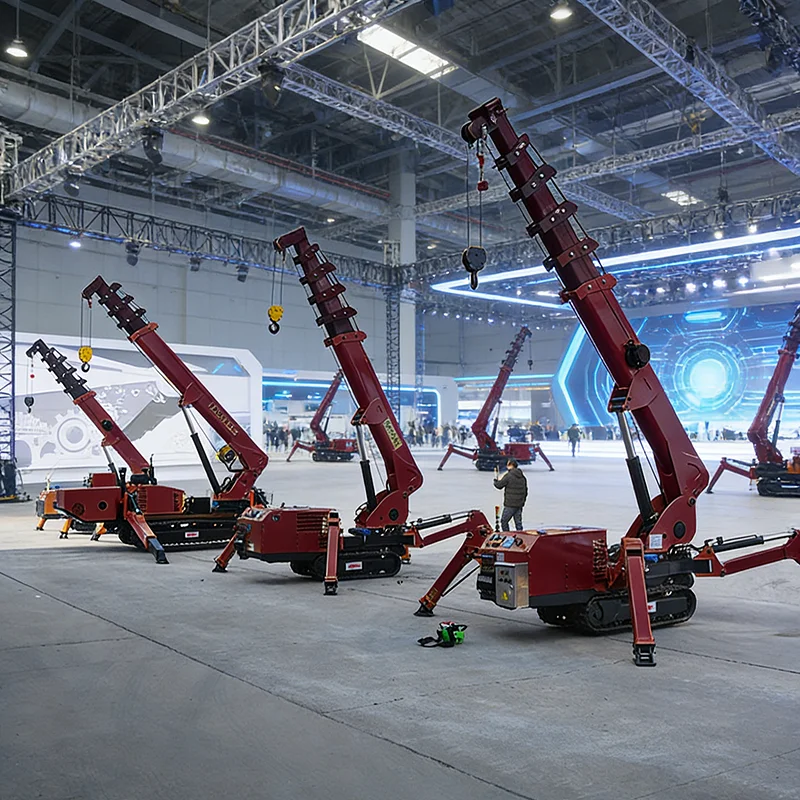 Customized Compact Mini Spider Crane Hydraulic Telescopic Boom Wireless Remote Control For Narrow Space Construction Projects
Customized Compact Mini Spider Crane Hydraulic Telescopic Boom Wireless Remote Control For Narrow Space Construction Projects
