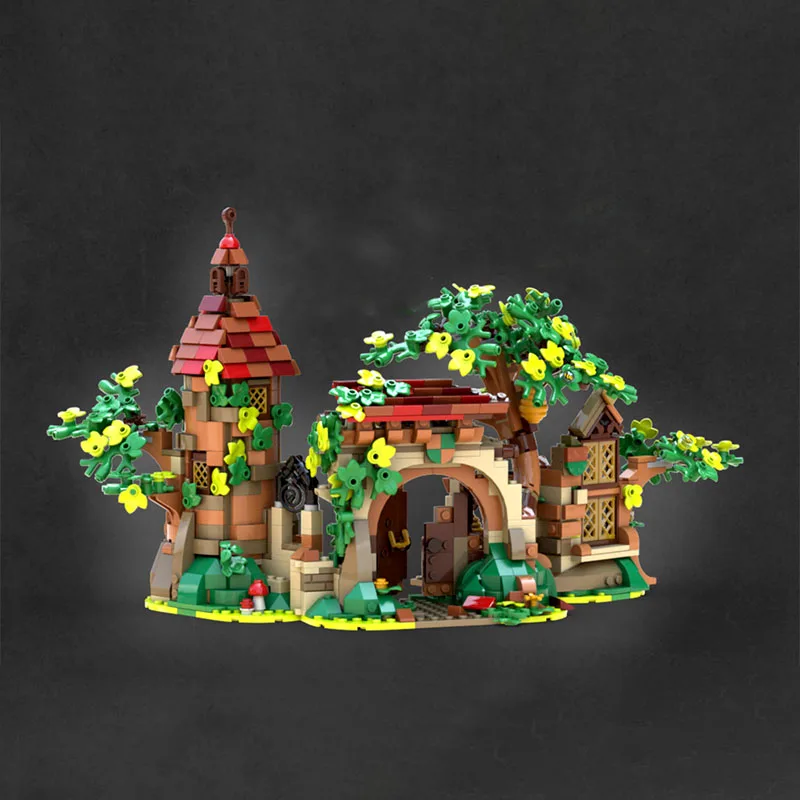 1114PCS MOC Ruins in the Enchanted Forest Building Blocks Model, Whispered Fairy-Tale Ruins, DIY Educational Display for Fans
1114PCS MOC Ruins in the Enchanted Forest Building Blocks Model, Whispered Fairy-Tale Ruins, DIY Educational Display for Fans