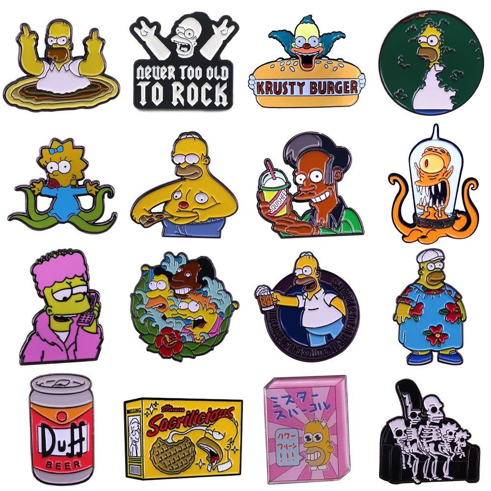 Anime Pins Enamel Pins Cartoon Brooch Collection Comedy Lapel Badges Men Women Fashion Jewelry Gifts Adorn Backpack Accessories
Anime Pins Enamel Pins Cartoon Brooch Collection Comedy Lapel Badges Men Women Fashion Jewelry Gifts Adorn Backpack Accessories