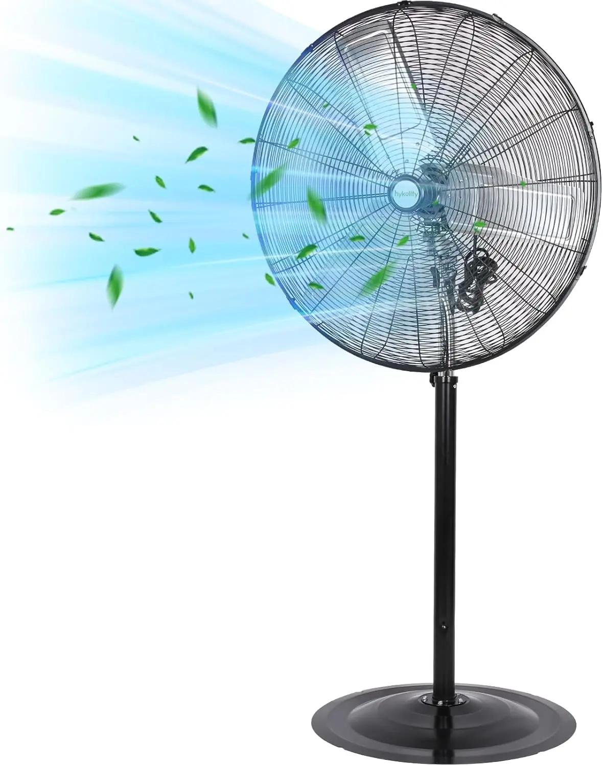 30-Inch 8900 CFM Industrial Pedestal Fan, High-Velocity 3-Speed Oscillating Heavy Duty Metal Stand Fan with Aluminum Blades and Height Adjustment, for Commercial, Warehouse, and Garage Use
30-Inch 8900 CFM Industrial Pedestal Fan, High-Velocity 3-Speed Oscillating Heavy Duty Metal Stand Fan with Aluminum Blades and Height Adjustment, for Commercial, Warehouse, and Garage Use
