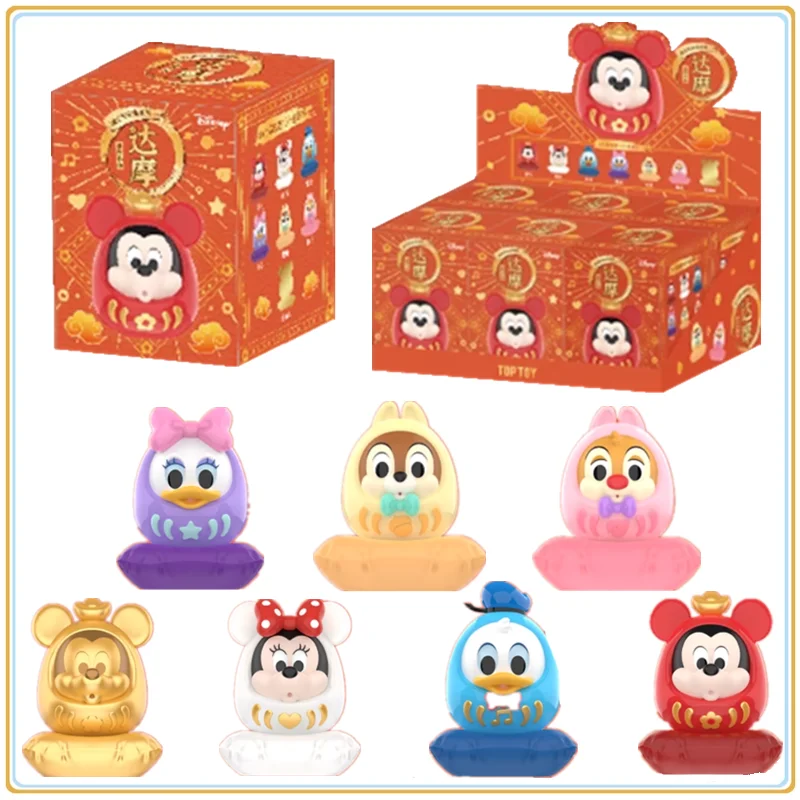 Оригинальные TOPTOY, оригинальная серия Disney Mickey Family Daruma, фигурки слепых коробок, периферийные настольные украшения, куклы для девочек, милые подарки 
Оригинальные TOPTOY, оригинальная серия Disney Mickey Family Daruma, фигурки слепых коробок, периферийные настольные украшения, куклы для девочек, милые подарки