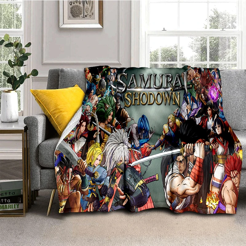 New Retro Game Samurai Spirits Shodown Haohmaru Cartoon Blanket,Soft Throw Blanket for Home Bedroom Bed Sofa Travel Cover Kids
New Retro Game Samurai Spirits Shodown Haohmaru Cartoon Blanket,Soft Throw Blanket for Home Bedroom Bed Sofa Travel Cover Kids