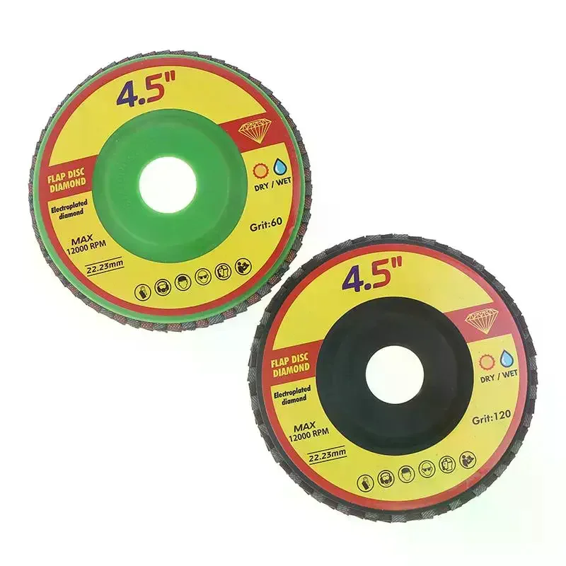 115mm Flap Disc Wheel Apply Angle Grinder For Glass Metal Ceramic Tile Marble And Granite Polishing Grinding Wheel
115mm Flap Disc Wheel Apply Angle Grinder For Glass Metal Ceramic Tile Marble And Granite Polishing Grinding Wheel