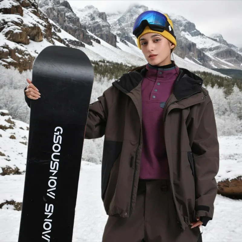 Women Ski Suit Loose Jacket Winter Outdoor Breathable Warm Sports Waterproof Windproof Skiing Snowboarding Suits Snow Wear Men
Women Ski Suit Loose Jacket Winter Outdoor Breathable Warm Sports Waterproof Windproof Skiing Snowboarding Suits Snow Wear Men