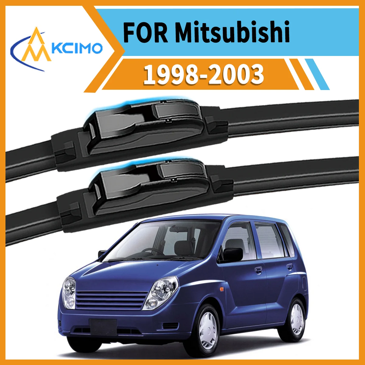 2PCS Car Front Wiper Blades for Mitsubishi Mirage Dingo 1998–2003 Crystal Clear Visibility & Enhanced Driving Safety
2PCS Car Front Wiper Blades for Mitsubishi Mirage Dingo 1998–2003 Crystal Clear Visibility & Enhanced Driving Safety