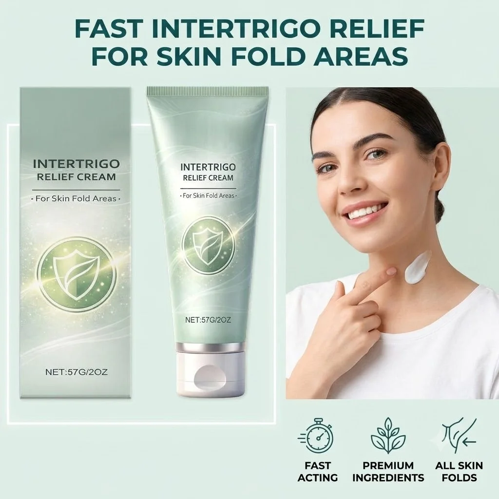 Intertrigo Relief Cream 57g Skin Fold Care Anti Friction Soothing Lotion For Inner Thigh Underarm Chafing Irritation Relief
Intertrigo Relief Cream 57g Skin Fold Care Anti Friction Soothing Lotion For Inner Thigh Underarm Chafing Irritation Relief