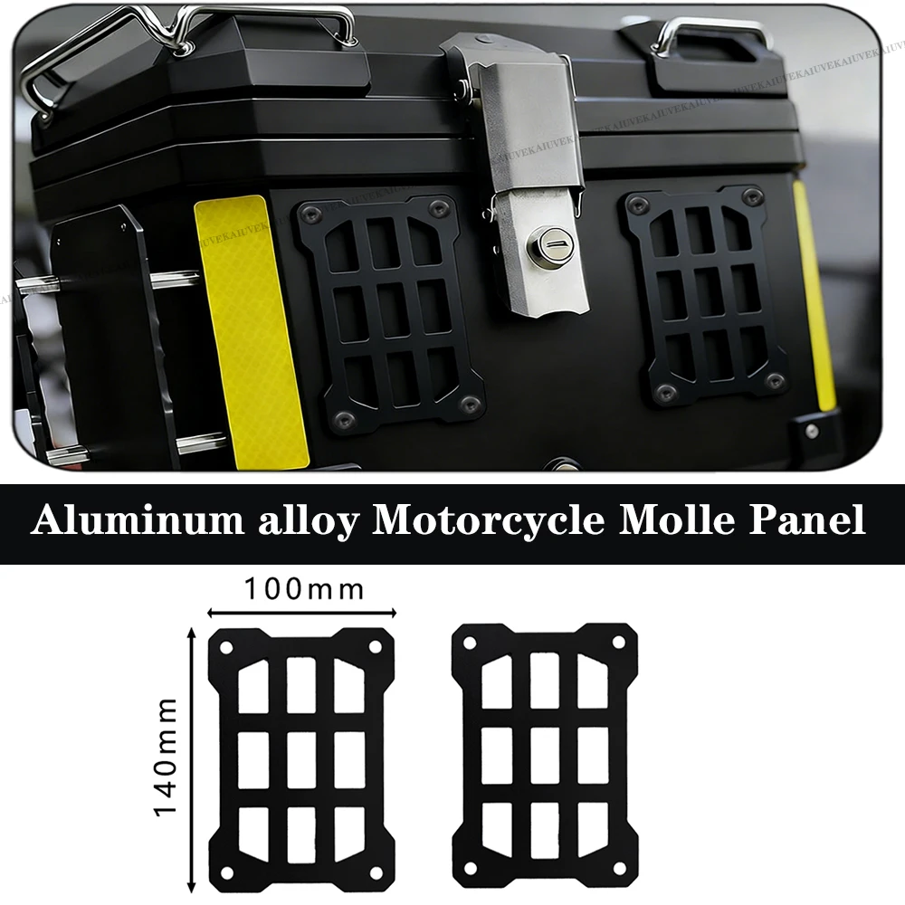 KAIUVE Motorcycle Trunk Split Molle Panel For Modular Storage Waterproof Aluminum alloy Tactical Universal Side Box Organizer
KAIUVE Motorcycle Trunk Split Molle Panel For Modular Storage Waterproof Aluminum alloy Tactical Universal Side Box Organizer