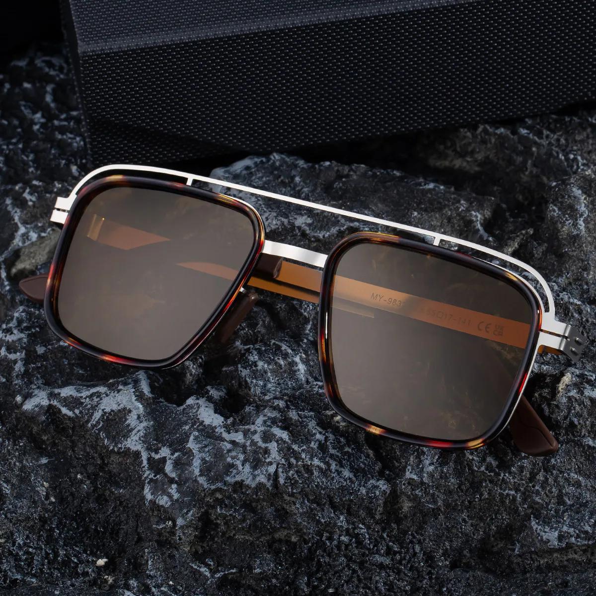 Fashion Square Polarized Sunglasses Male Double Bridge Personalized Sunscreen Sun Glasses For Man Eyewear 2025 New
Fashion Square Polarized Sunglasses Male Double Bridge Personalized Sunscreen Sun Glasses For Man Eyewear 2025 New