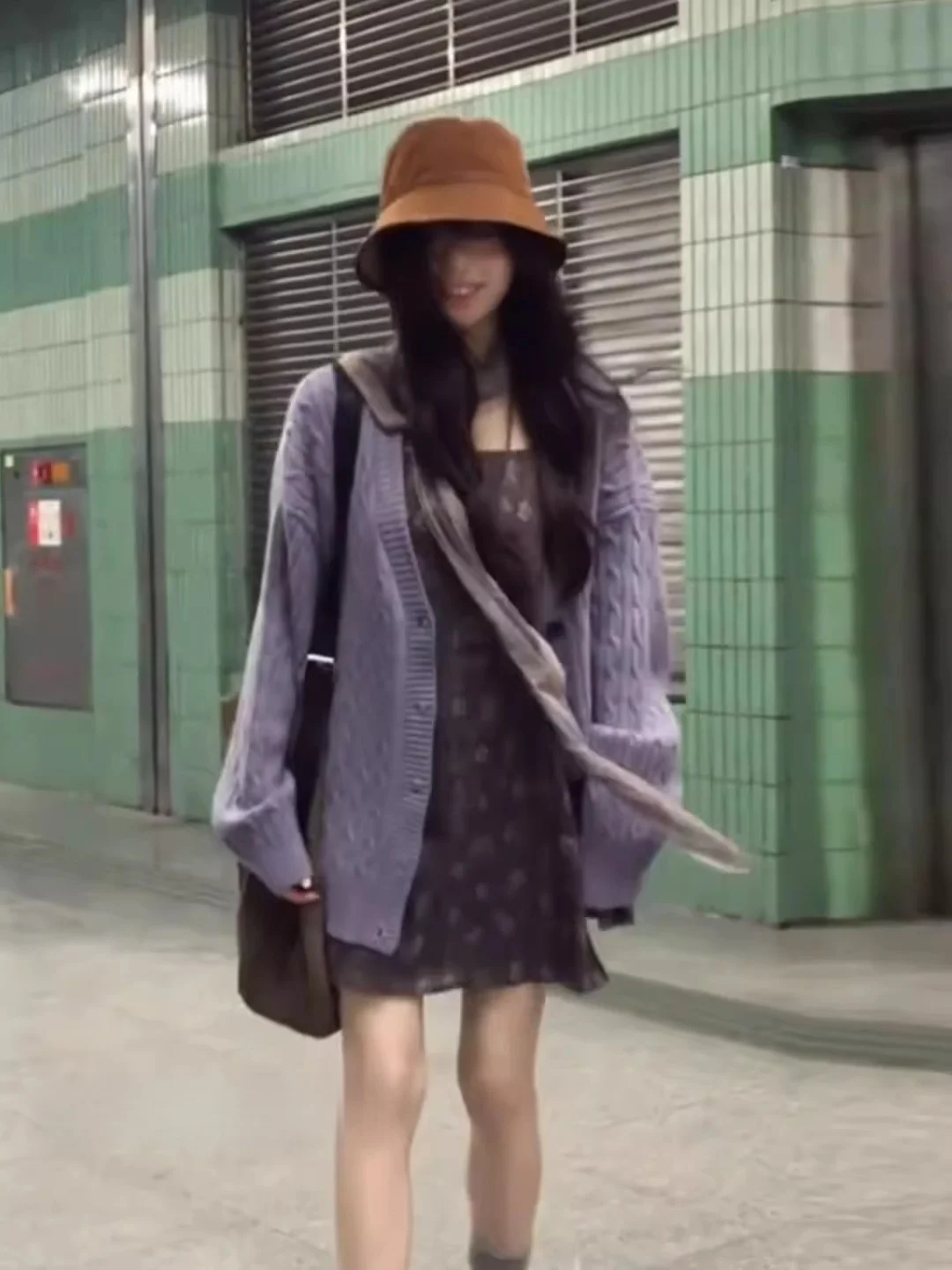 Loose Women's Knitted Sweater Purple Twist Knitwear Autumn Winter Sweet Outerwear Lazy Sle V-ne Long Sve Button up
Loose Women's Knitted Sweater Purple Twist Knitwear Autumn Winter Sweet Outerwear Lazy Sle V-ne Long Sve Button up