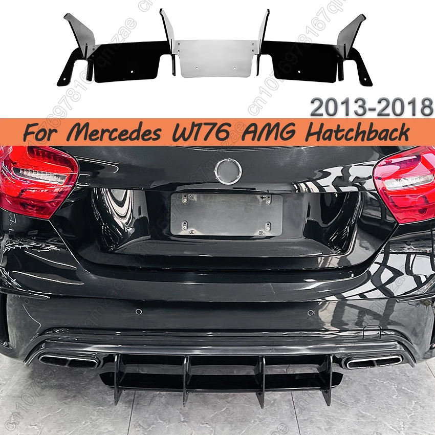 Для Mercedes-Benz A Class W176 A160 A180 A200 A250 A260 A45 AMG Hatchback 2013-2018 черный задний бампер, диффузор, аксессуары
Для Mercedes-Benz A Class W176 A160 A180 A200 A250 A260 A45 AMG Hatchback 2013-2018 черный задний бампер, диффузор, аксессуары