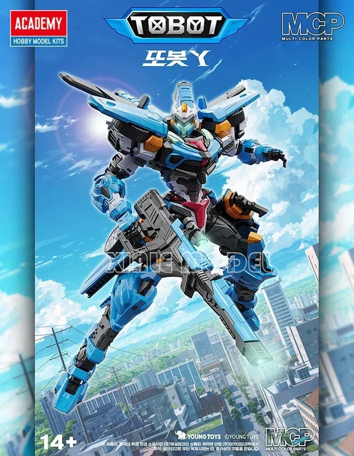 Academy plastic assembly model kit, glue-free color separation 15825 TOBOT Warrior Y robot
Academy plastic assembly model kit, glue-free color separation 15825 TOBOT Warrior Y robot