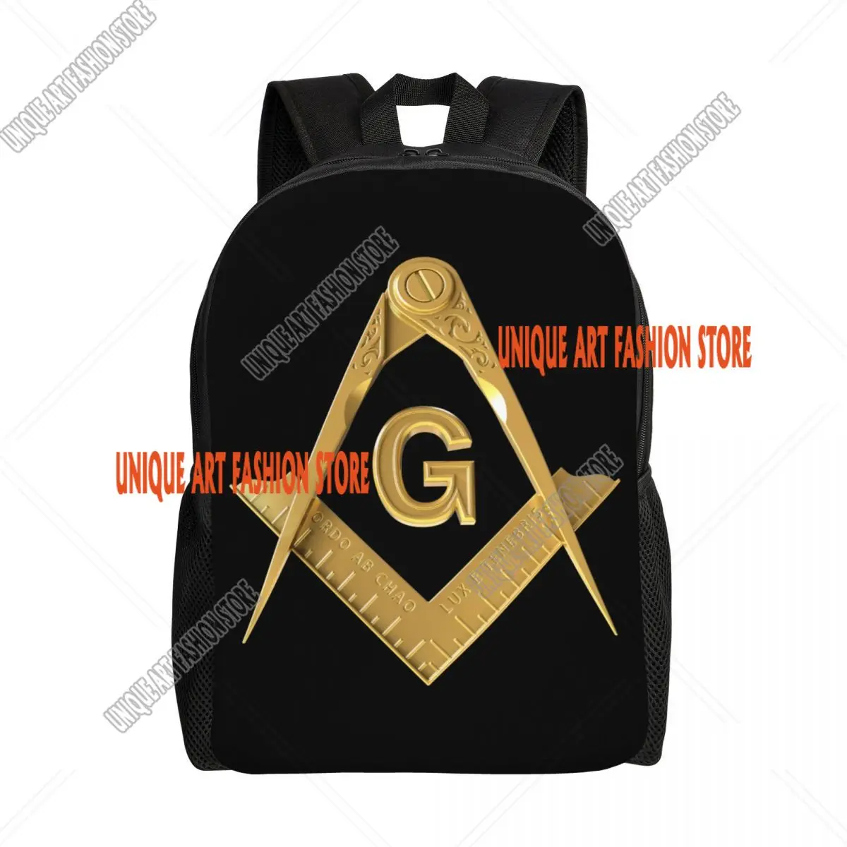 Gold Freemason Logo Backpack for Women Men College School Student Bookbag Fits 15 Inch Laptop Masonic Mason Bags
Gold Freemason Logo Backpack for Women Men College School Student Bookbag Fits 15 Inch Laptop Masonic Mason Bags