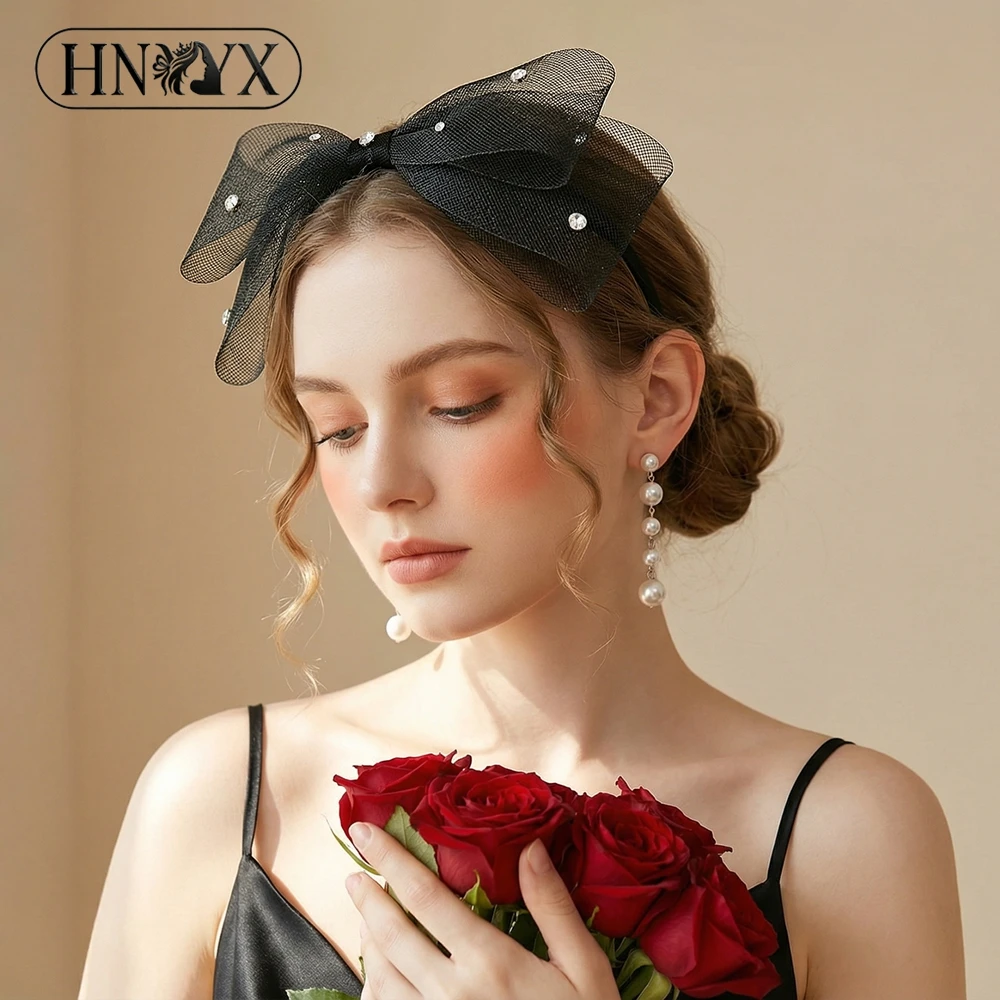 HNYYX Black Color Bow Hair Hoop Princess Bride Headbands With Pearl Handmade Party Prom Headpieces Hair Ornaments Gifs YXA425
HNYYX Black Color Bow Hair Hoop Princess Bride Headbands With Pearl Handmade Party Prom Headpieces Hair Ornaments Gifs YXA425