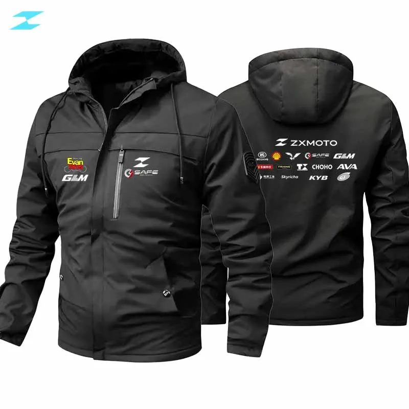 ZX MOTO logo racing jacket, new style windproof and rainproof men's cycling coat, the top choice for sports enthusiasts
ZX MOTO logo racing jacket, new style windproof and rainproof men's cycling coat, the top choice for sports enthusiasts