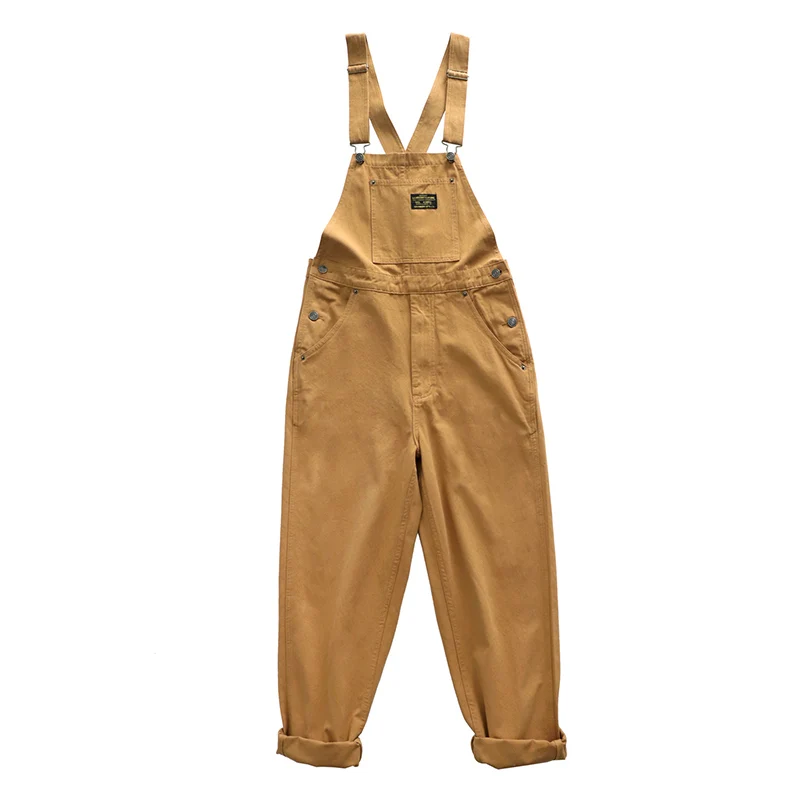 Men's Pure Cotton Overalls, Loose Fit Unisex Dungarees with Utility Pockets
Men's Pure Cotton Overalls, Loose Fit Unisex Dungarees with Utility Pockets