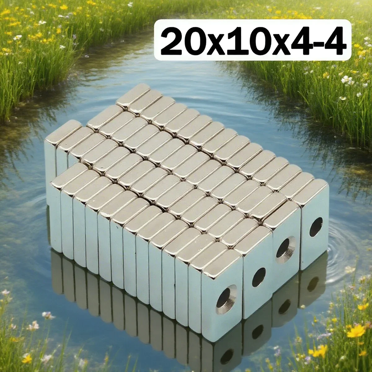20X10X4-4MM Powerful Neodymium Magnet Block Super Strong Magnets N35 NdfeB Permanent Magnetic imanes Refrigerator Magnet
20X10X4-4MM Powerful Neodymium Magnet Block Super Strong Magnets N35 NdfeB Permanent Magnetic imanes Refrigerator Magnet