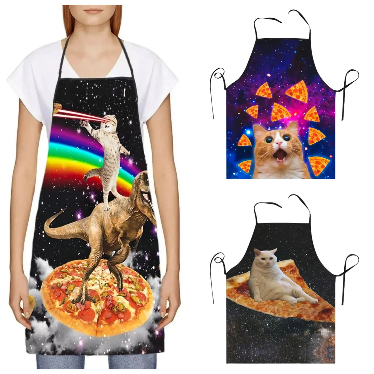 Space Pizza Cat Meme Apron for Adults, Unisex Funny Animal Bib for Kitchen Cooking, Gift for Chef & Cat Lovers
Space Pizza Cat Meme Apron for Adults, Unisex Funny Animal Bib for Kitchen Cooking, Gift for Chef & Cat Lovers