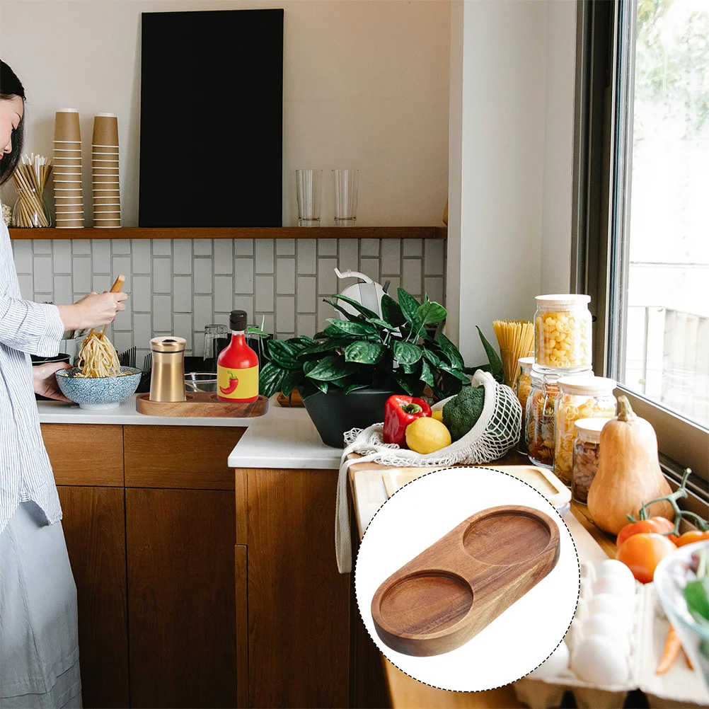 Wooden Pepper Grinder Tray For Salt Pepper Mills Non-Slip Kitchen Condiment Holder Storage Base Counter Organizer Wood
Wooden Pepper Grinder Tray For Salt Pepper Mills Non-Slip Kitchen Condiment Holder Storage Base Counter Organizer Wood