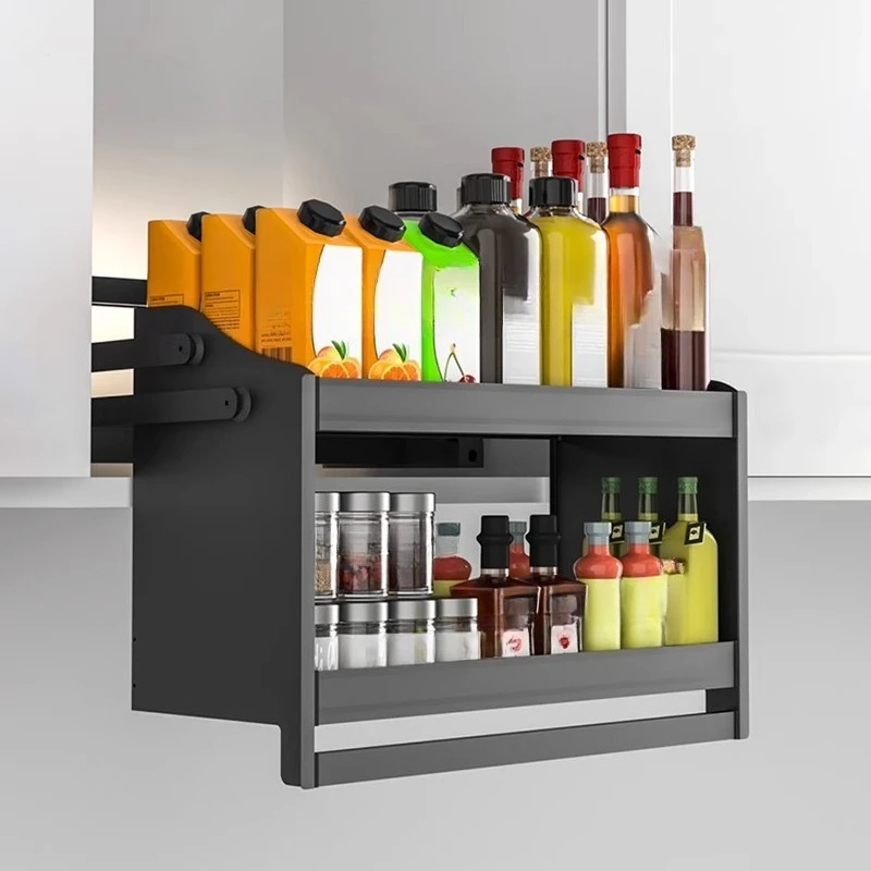 Kitchen Hanging Cabinet Electric Lifting Seasoning Basket Cabinet Touch Pull-down Buffer Damping Lift
Kitchen Hanging Cabinet Electric Lifting Seasoning Basket Cabinet Touch Pull-down Buffer Damping Lift