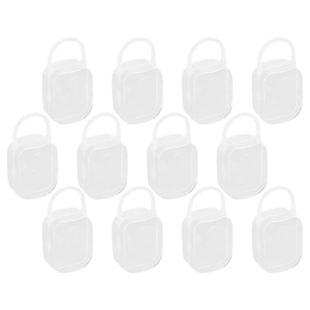 12Pcs Wide Mouth Pacifier Case for Newborns Portable Infant Pacifier Storage Box Travel Friendly Reusable Plastic Soother Holder
12Pcs Wide Mouth Pacifier Case for Newborns Portable Infant Pacifier Storage Box Travel Friendly Reusable Plastic Soother Holder