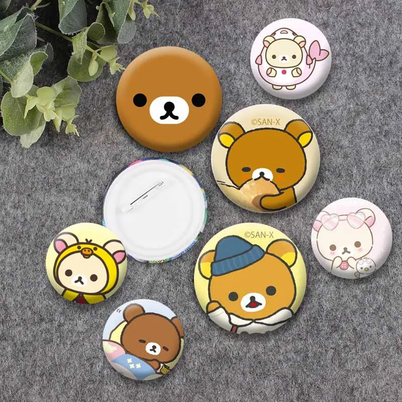 Cute Anime R-Rilakkuma Enamel Pins Cartoon Bear Lapel Badges Fashion Jewelry Brooch Backpack Hat Cosplay Accessories Toys Gifts
Cute Anime R-Rilakkuma Enamel Pins Cartoon Bear Lapel Badges Fashion Jewelry Brooch Backpack Hat Cosplay Accessories Toys Gifts