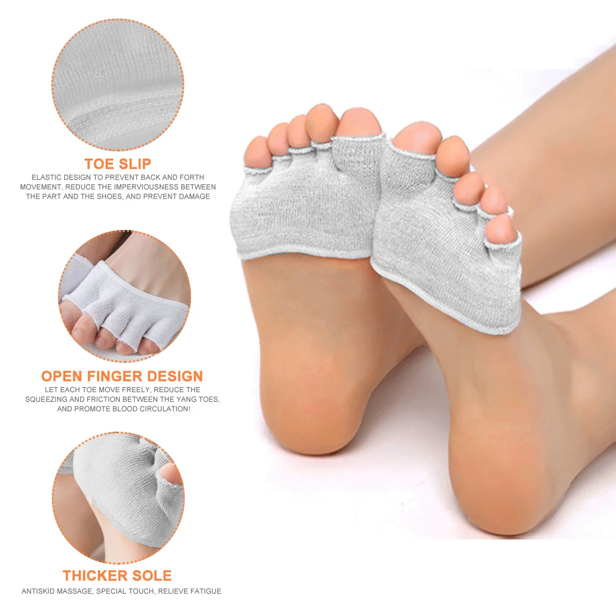 4 пары хлопковых носков для женщин, дизайн с открытым носком, носки средней длины для йоги, пилатеса, тренировок, не скользят, впитывают пот, для повседневного использования
4 пары хлопковых носков для женщин, дизайн с открытым носком, носки средней длины для йоги, пилатеса, тренировок, не скользят, впитывают пот, для повседневного использования