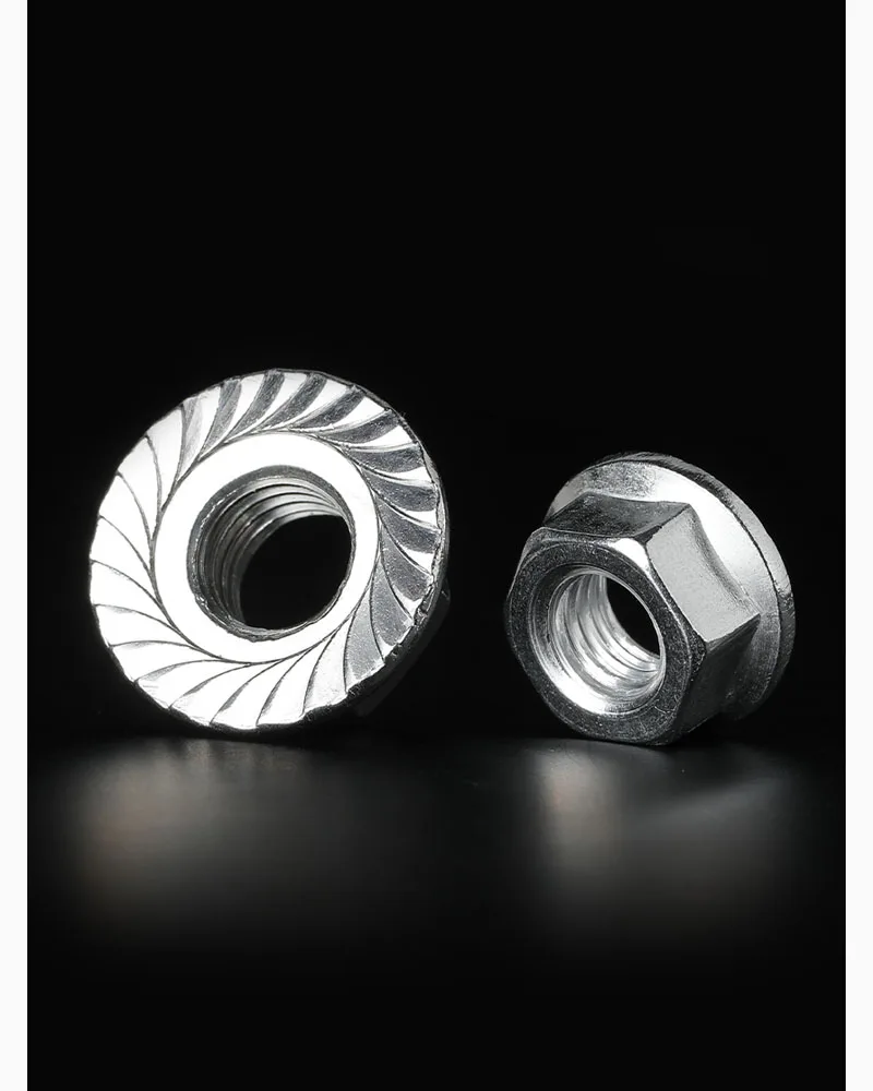 6061 Aluminum Alloy Flange Nut Connector Flange Hex Nut Accessory Anti Slip Nut Aluminum nut M5 M6 M8 M10
6061 Aluminum Alloy Flange Nut Connector Flange Hex Nut Accessory Anti Slip Nut Aluminum nut M5 M6 M8 M10