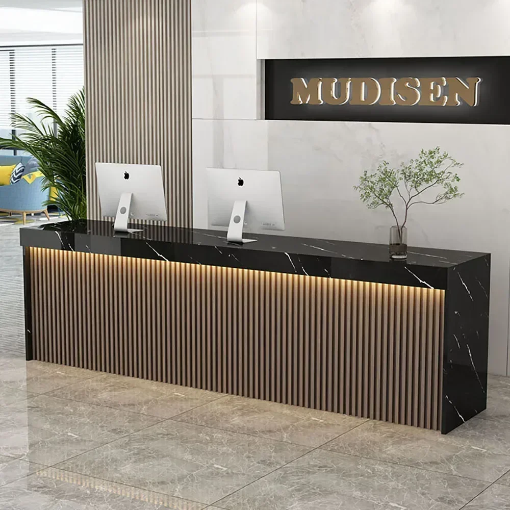 Nordic Counter Cabinet Modern Customization Exquisite Elegant Simple Reception Desks Luxury Mostrador Commercial Furniture
Nordic Counter Cabinet Modern Customization Exquisite Elegant Simple Reception Desks Luxury Mostrador Commercial Furniture