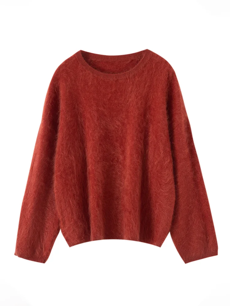 Пуловер из 100% чистого кашемира с начесом, женский свитер с круглым вырезом, однотонное утолщенное осенне-зимнее теплое вязаное мягкое удобное пальто, приятное для кожи
Пуловер из 100% чистого кашемира с начесом, женский свитер с круглым вырезом, однотонное утолщенное осенне-зимнее теплое вязаное мягкое удобное пальто, приятное для кожи