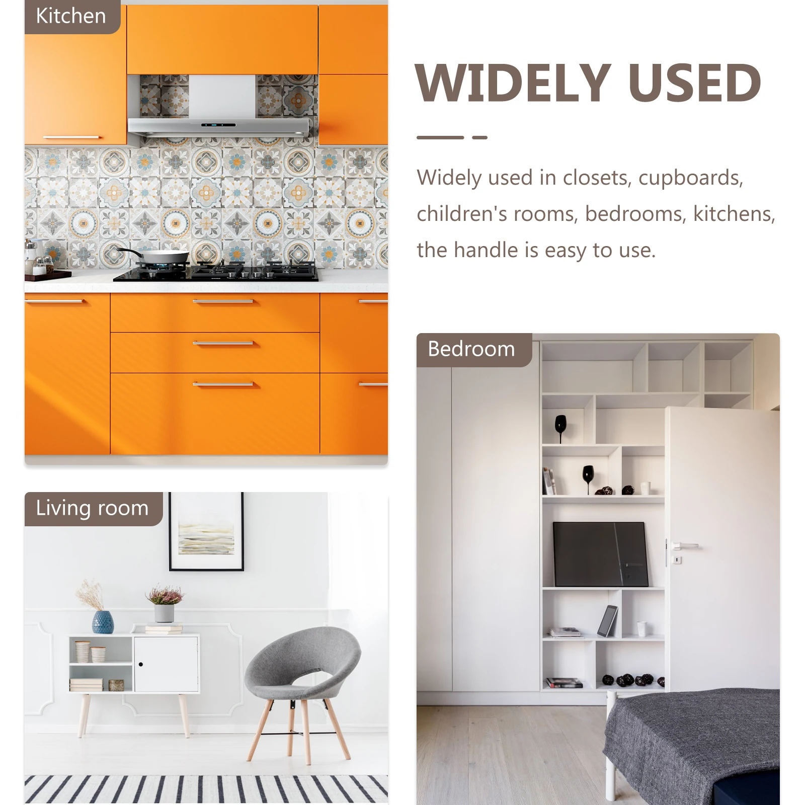 Zinc Alloy Cabinet H Modern Kitchen Door H for Cupboards Drawer Pulls Practical Strong Load Bearing Capacity
Zinc Alloy Cabinet H Modern Kitchen Door H for Cupboards Drawer Pulls Practical Strong Load Bearing Capacity