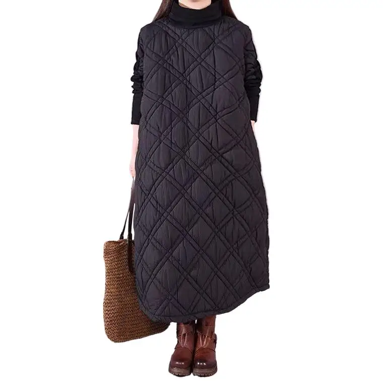 New 2024 Autunm and Winter women turtleneck maxi dress Spring velvet dress outwear black parka dress
New 2024 Autunm and Winter women turtleneck maxi dress Spring velvet dress outwear black parka dress
