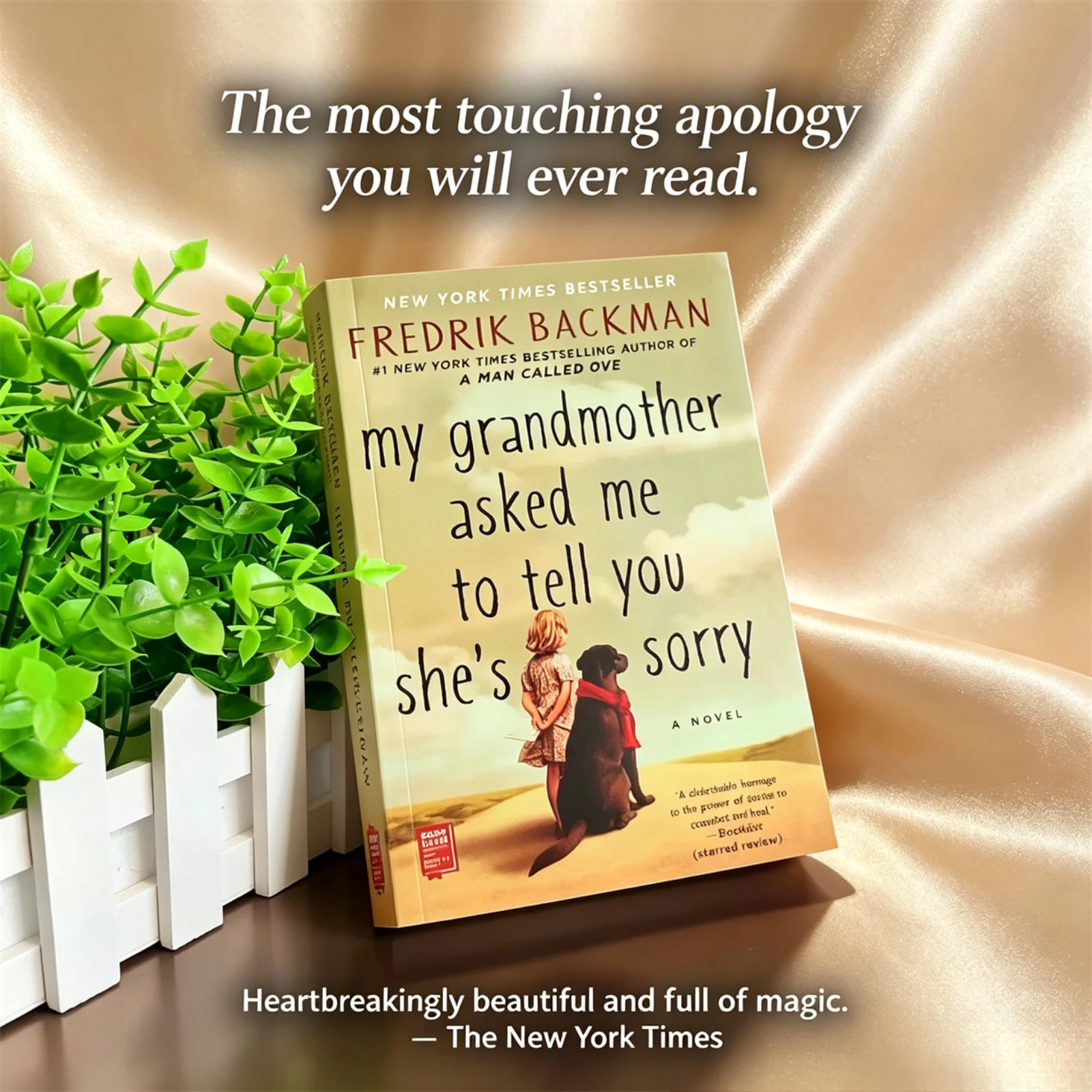 My Grandmother Asked Me To Tell You She's Sorry By Fredrik Backman Contemporary Heartwarming Fiction Novel Book
My Grandmother Asked Me To Tell You She's Sorry By Fredrik Backman Contemporary Heartwarming Fiction Novel Book