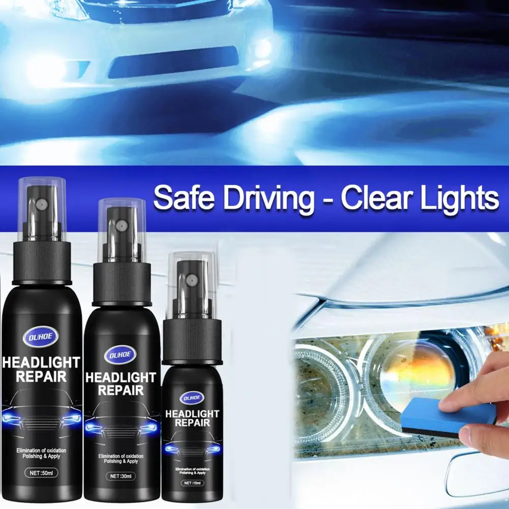 Long-lasting Efficient Car Headlight Polishing Agent Safe Scratch Removal Spray No-odor for Car
Long-lasting Efficient Car Headlight Polishing Agent Safe Scratch Removal Spray No-odor for Car