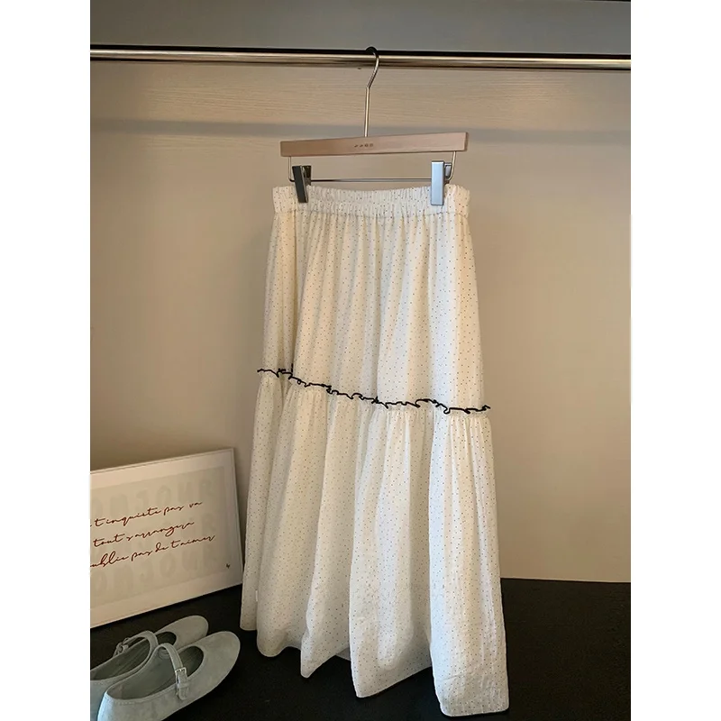 Polka Dot Dance Par ter Ne Dr Women's plus Size Korean Sle Splice Skirt Casual High Waist A-Line Skirt
Polka Dot Dance Par ter Ne Dr Women's plus Size Korean Sle Splice Skirt Casual High Waist A-Line Skirt