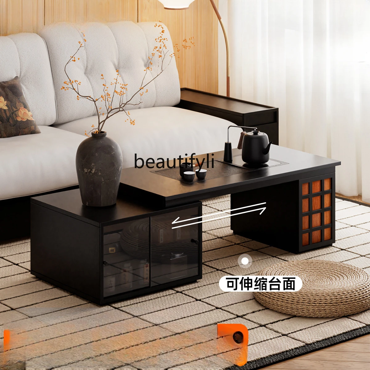 Simple mobile tea table household small tea table light luxury modern small tea cart
Simple mobile tea table household small tea table light luxury modern small tea cart