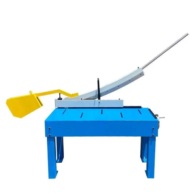 Practical Bench Sheet Metal Cutting Shear With Limiting Stopper Counterweight Structure For Metal Plate Trimming
Practical Bench Sheet Metal Cutting Shear With Limiting Stopper Counterweight Structure For Metal Plate Trimming