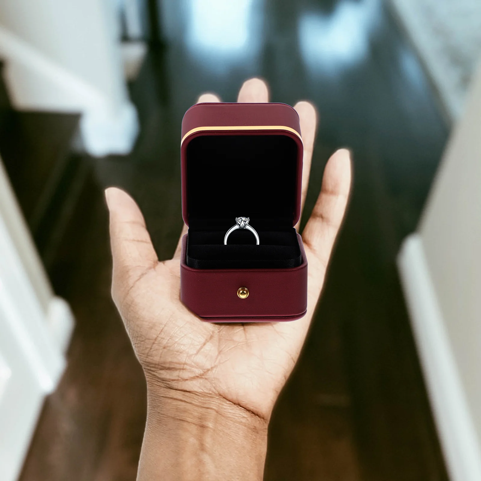 Wedding Ring Rings for Square Gift Boxes Jewelry Organizer Holder Packaging Storage
Wedding Ring Rings for Square Gift Boxes Jewelry Organizer Holder Packaging Storage
