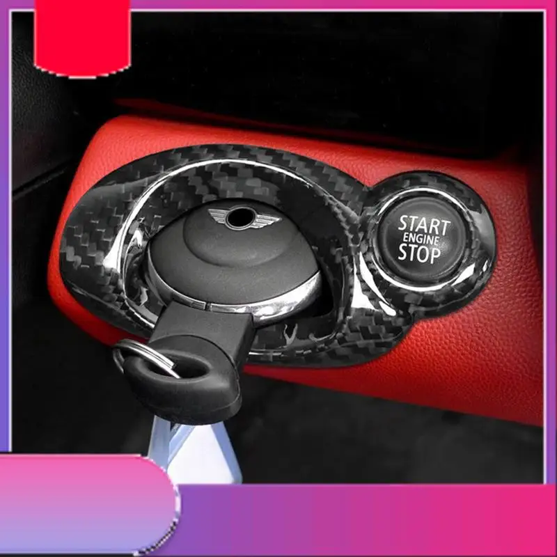 Car Ignition Switch Cover Trim Real Carbon Fiber Interior Sticker Replacement For Mini Cooper R54 R56 Accessories Parts-Y79A
Car Ignition Switch Cover Trim Real Carbon Fiber Interior Sticker Replacement For Mini Cooper R54 R56 Accessories Parts-Y79A