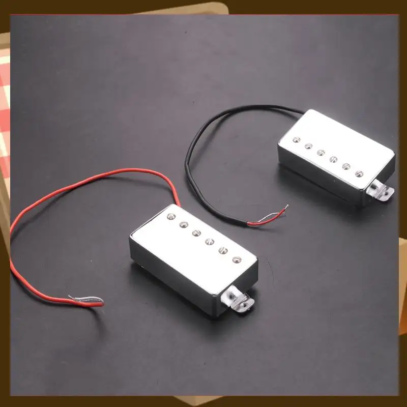 Set Of 4 Electric Guitar Humbucker Pickup Neck Bridge Pickups For LP Guitar Accessories Chrome-AA85
Set Of 4 Electric Guitar Humbucker Pickup Neck Bridge Pickups For LP Guitar Accessories Chrome-AA85