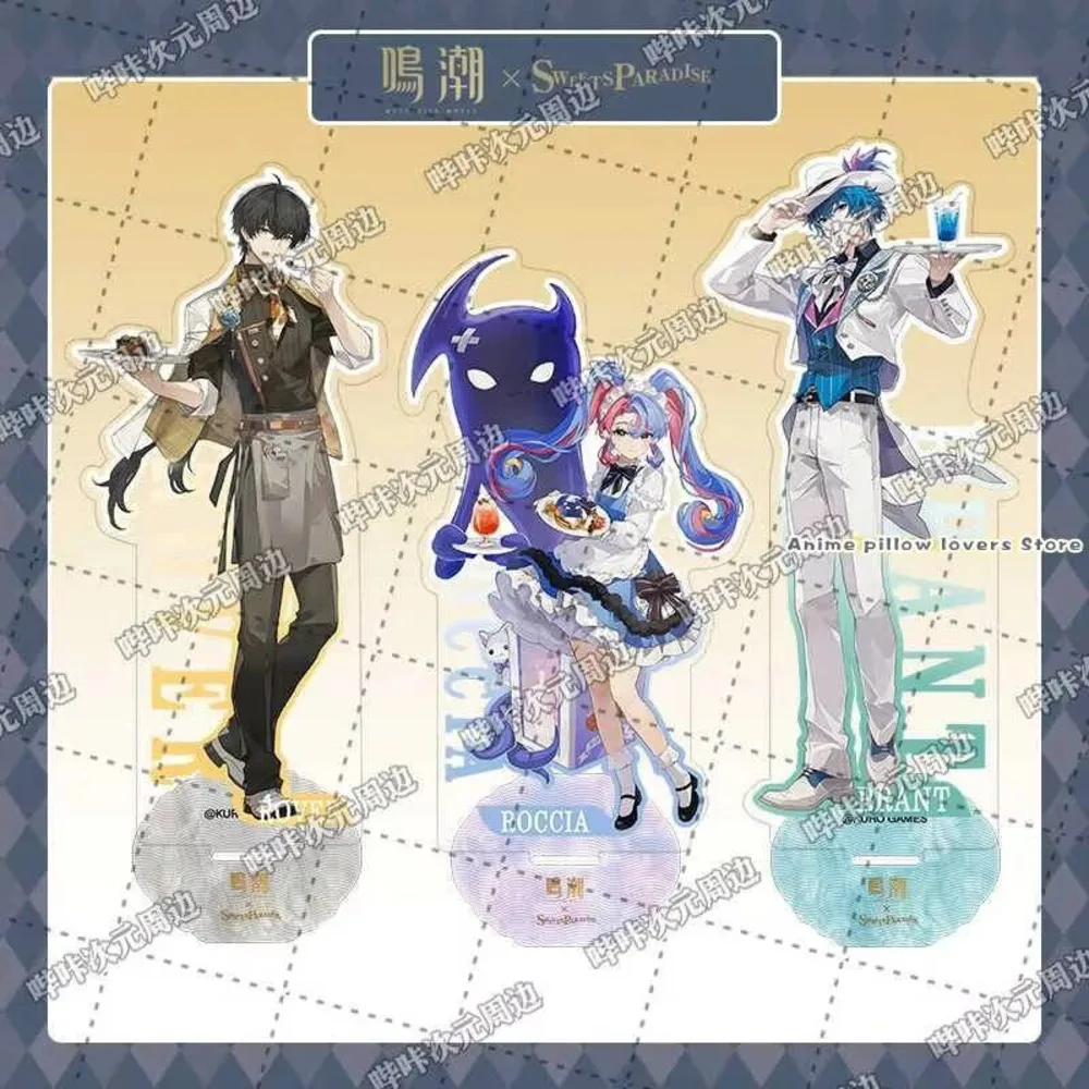 Dessert Paradise Cartoon Acrylic Stand a Figure Model Plate Rover ROCCIA Brant Wuthering Waves Cosplay Game Desktop Decoration
Dessert Paradise Cartoon Acrylic Stand a Figure Model Plate Rover ROCCIA Brant Wuthering Waves Cosplay Game Desktop Decoration