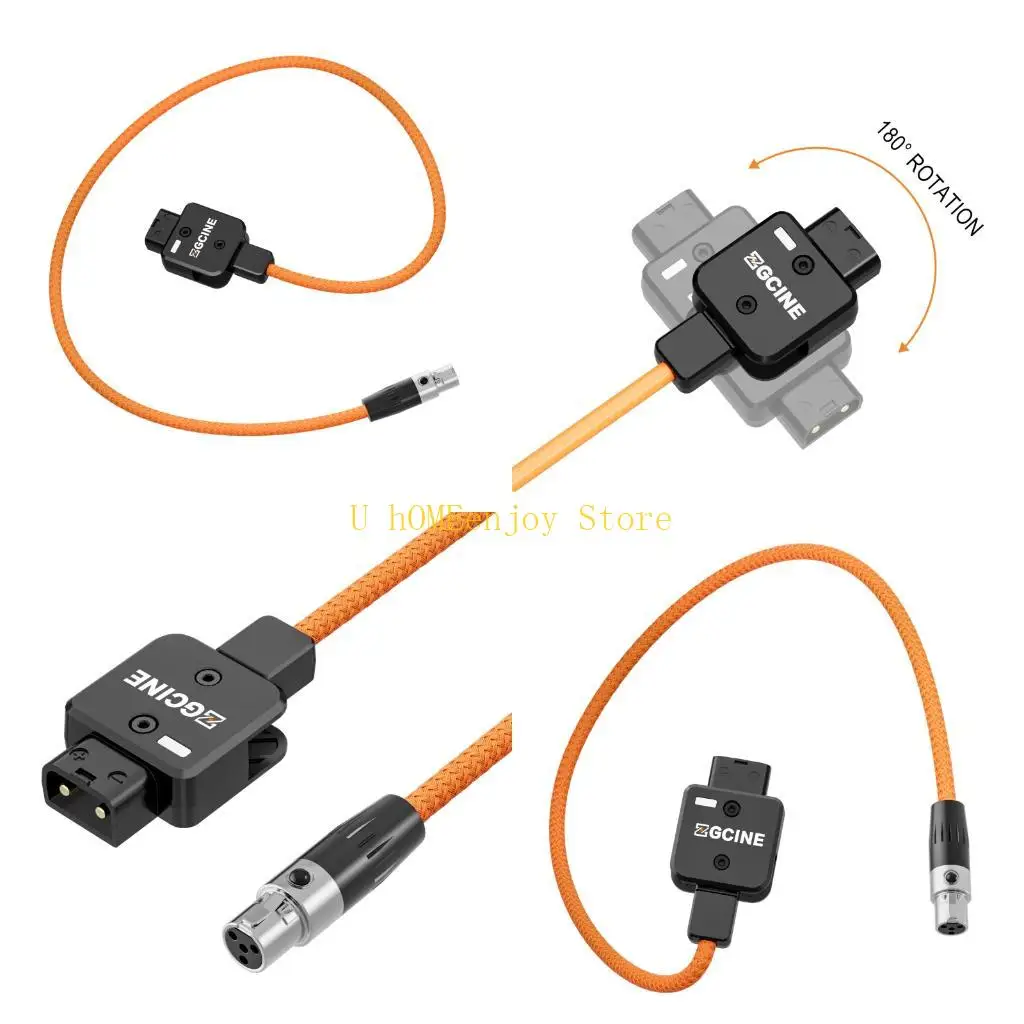B0KF D Tap к 4-контактному XLR кабелю питания, плетеный провод, вращающийся на 180 градусов внешний D Tap
B0KF D Tap к 4-контактному XLR кабелю питания, плетеный провод, вращающийся на 180 градусов внешний D Tap