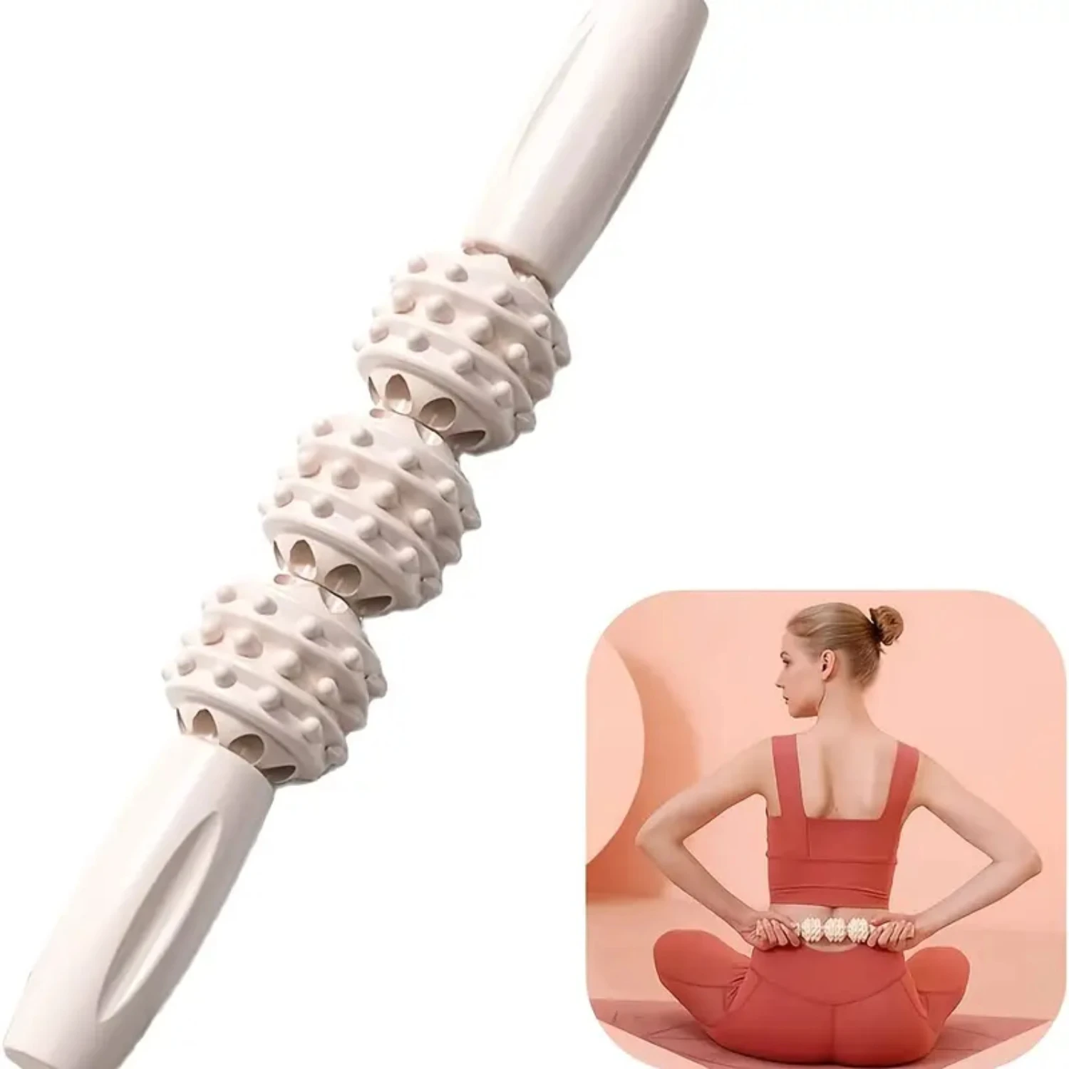 Deep Tissue Fascia Muscle Roller Massager - Effective Cellulite and Sore Muscles Relief for Neck, Leg, Back, and Body - Premium
Deep Tissue Fascia Muscle Roller Massager - Effective Cellulite and Sore Muscles Relief for Neck, Leg, Back, and Body - Premium