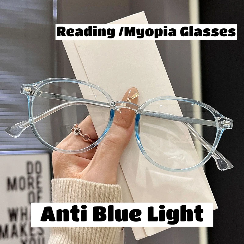 Unisex Classic Round-Frame Blue Light Blocking Prescription Glasses New High-Definition Lenses Stylish Casual Optical Glasses
Unisex Classic Round-Frame Blue Light Blocking Prescription Glasses New High-Definition Lenses Stylish Casual Optical Glasses