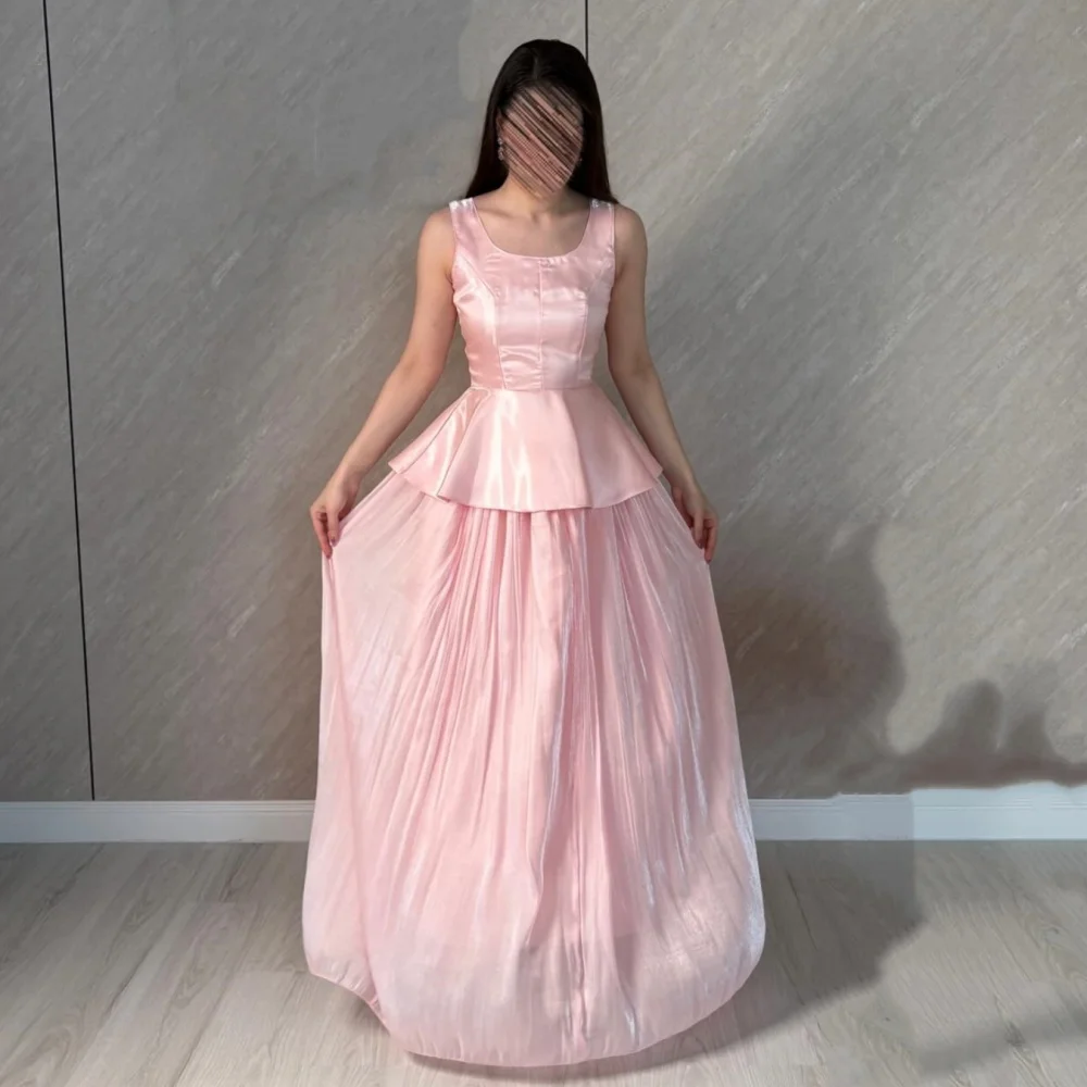 Customized Women's Formal Evening Gowns Pleat O-Neck A-line Prom Long Dresses High Quality Party Dress Elegant
Customized Women's Formal Evening Gowns Pleat O-Neck A-line Prom Long Dresses High Quality Party Dress Elegant