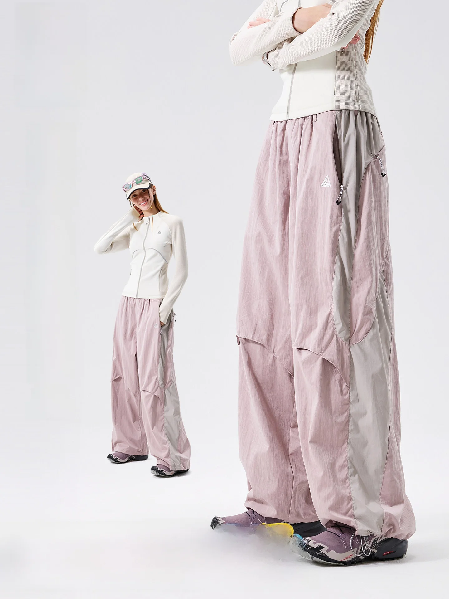 Брюки для активного отдыха LAZY DAY TREND: женские, оверсайз, быстросохнущие, для спорта и туризма, повседневные, в стиле колор-блок
Брюки для активного отдыха LAZY DAY TREND: женские, оверсайз, быстросохнущие, для спорта и туризма, повседневные, в стиле колор-блок