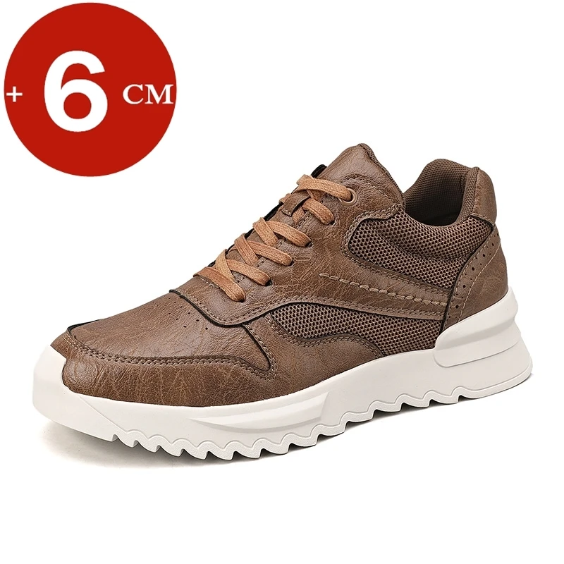 Lift Sneakers Man Casual Elevator Shoes Men Height Increae Insole 6CM High Leisure Fashion Platform Outdoor Shoes
Lift Sneakers Man Casual Elevator Shoes Men Height Increae Insole 6CM High Leisure Fashion Platform Outdoor Shoes