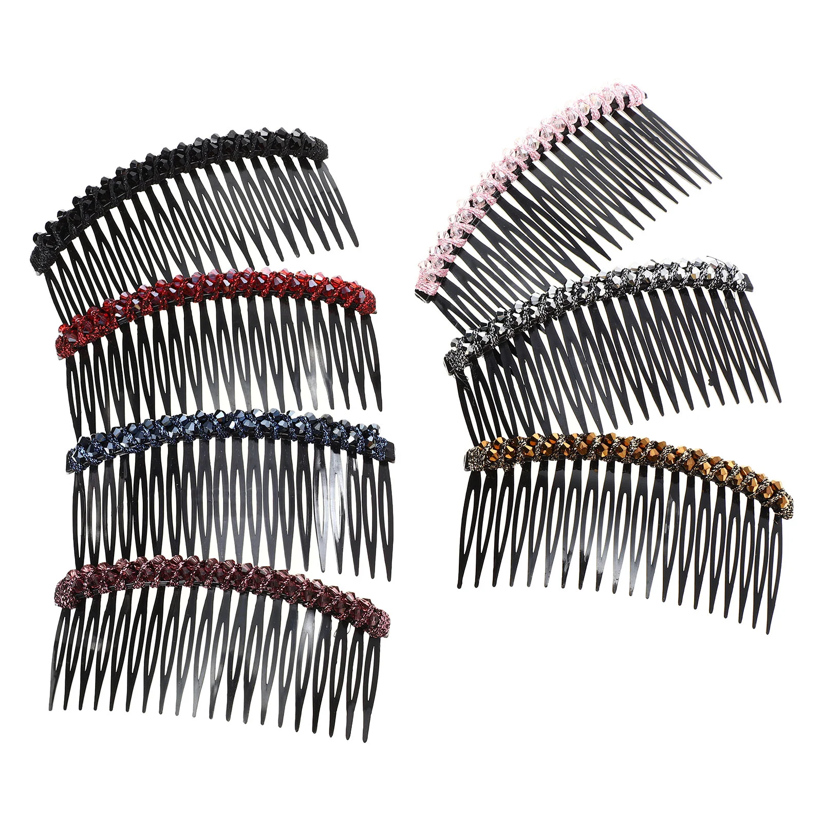 7 Pcs Hair Accessories for Girls Comb Women Teeth Rhinestone Heighten Side Crystal Bride
7 Pcs Hair Accessories for Girls Comb Women Teeth Rhinestone Heighten Side Crystal Bride