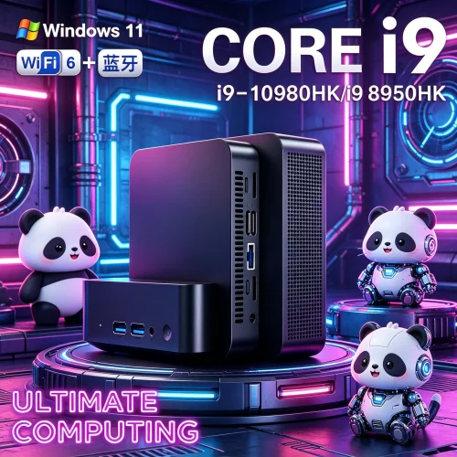 Voluptuous Portable Mini PC Core I9 10980HK/i9 8950HK Pristine Gaming Mini PC Windows 11 Pro 16GB RAM 1/2TB M.2 SSD WiFi 6 BT
Voluptuous Portable Mini PC Core I9 10980HK/i9 8950HK Pristine Gaming Mini PC Windows 11 Pro 16GB RAM 1/2TB M.2 SSD WiFi 6 BT