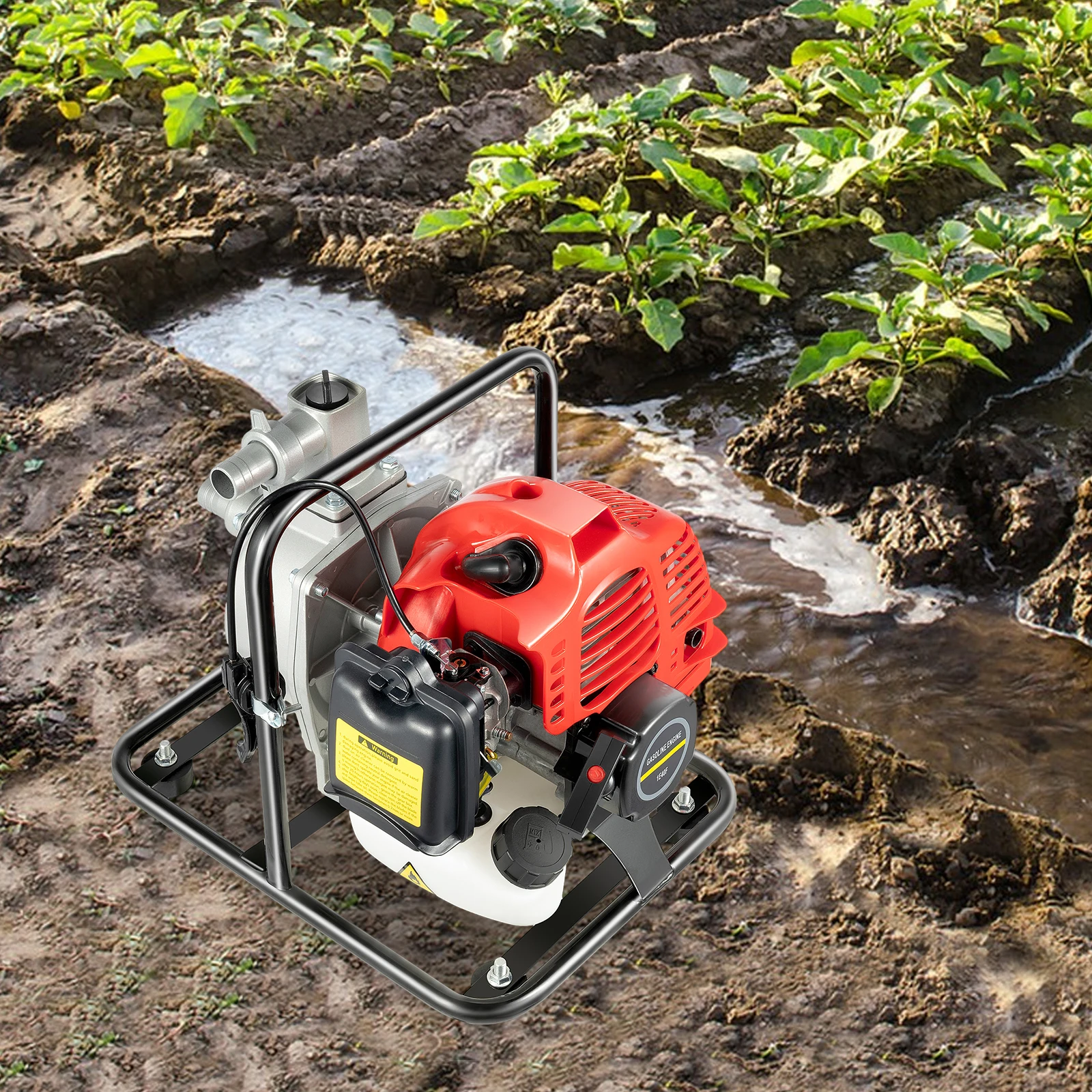 НОВЫЙ 1-дюймовый бензиновый насос для откачки мусора с 2-тактным двигателем 43 куб. см, 7000 об/мин, бензиновый насос для ирригации, напор 30 м, всасывание 6 м
НОВЫЙ 1-дюймовый бензиновый насос для откачки мусора с 2-тактным двигателем 43 куб. см, 7000 об/мин, бензиновый насос для ирригации, напор 30 м, всасывание 6 м